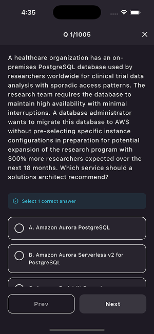 Question Screen